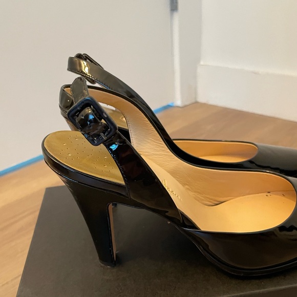 Cole Haan Collection D’orsay Pump Size 11 /3 1/2” heel /Nike Air Platform Insole - Picture 5 of 12